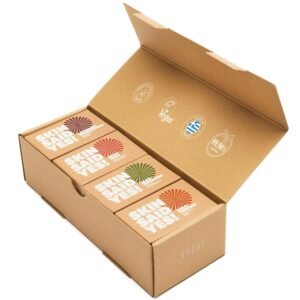 Skin Said Yes Organic Soap Bar (Set of 8) – Natural Soap Made in Greece | Nuorishing Shea Butter, Olive Oil, Lavander and Sandalwood, Aloe Vera & Cucumber Extract | Jabones Artesanales Naturales