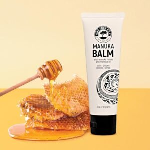 One Tree Hill Manuka Oil & Honey Balm – Skin Healing Ointment Care Cream – Intensive healing cream for Wounds, Burns, Grazes, Rashes, Cuts and Scars – 2 oz