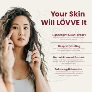 Firming Anti-Aging Face Lotion for Women – Premium Moisturizer & Wrinkle Cream for Aging Skin, Skin-Tightening Herbal Formula with Natural Peptides for Deep Wrinkles – 1oz