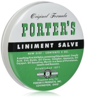 Porter’s Liniment Salve, 2 Ounce