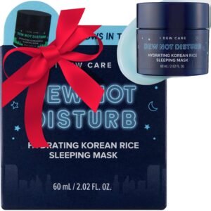 I DEW CARE Night Sleeping Mask – Dew Not Disturb | Korean Overnight Face Mask, Hydrating, Overnight, Glass Skin, Glow, Best Skincare for Women, Stocking Stuffers, Gifts For Women, 2.02 FL Oz (60 ml)
