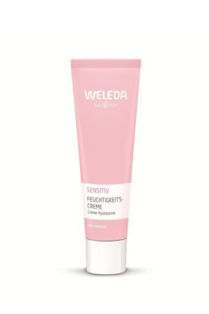 Weleda Sensitive Care Face Cream, 1 Fluid Ounce, Fragrance Free, Plant Rich Moisturizer with Sweet Almond Oil