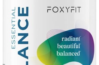 Essential Balance Hormonal Support and Vitamin Supplement for Women by Foxy Fit – Antioxidant, Healthy Skin & Hair for Daily Use* (30 Servings)