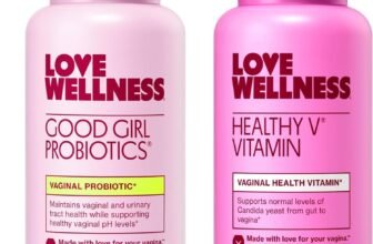 Love Wellness Good Girl Probiotics and Healthy V Vitamin | Womens Wellness Duo | Womens Probiotics Supplements for pH Balance and Vaginal Health