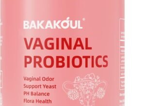 BAKAKOUL Vaginal Probiotic with Prebiotics & Lactobacillus Probiotic Blend pH Balance for Women,Vaginal Health Supplement,Reduce Vaginal Odor & Vaginal Flora,100 Count (Pack of 1)