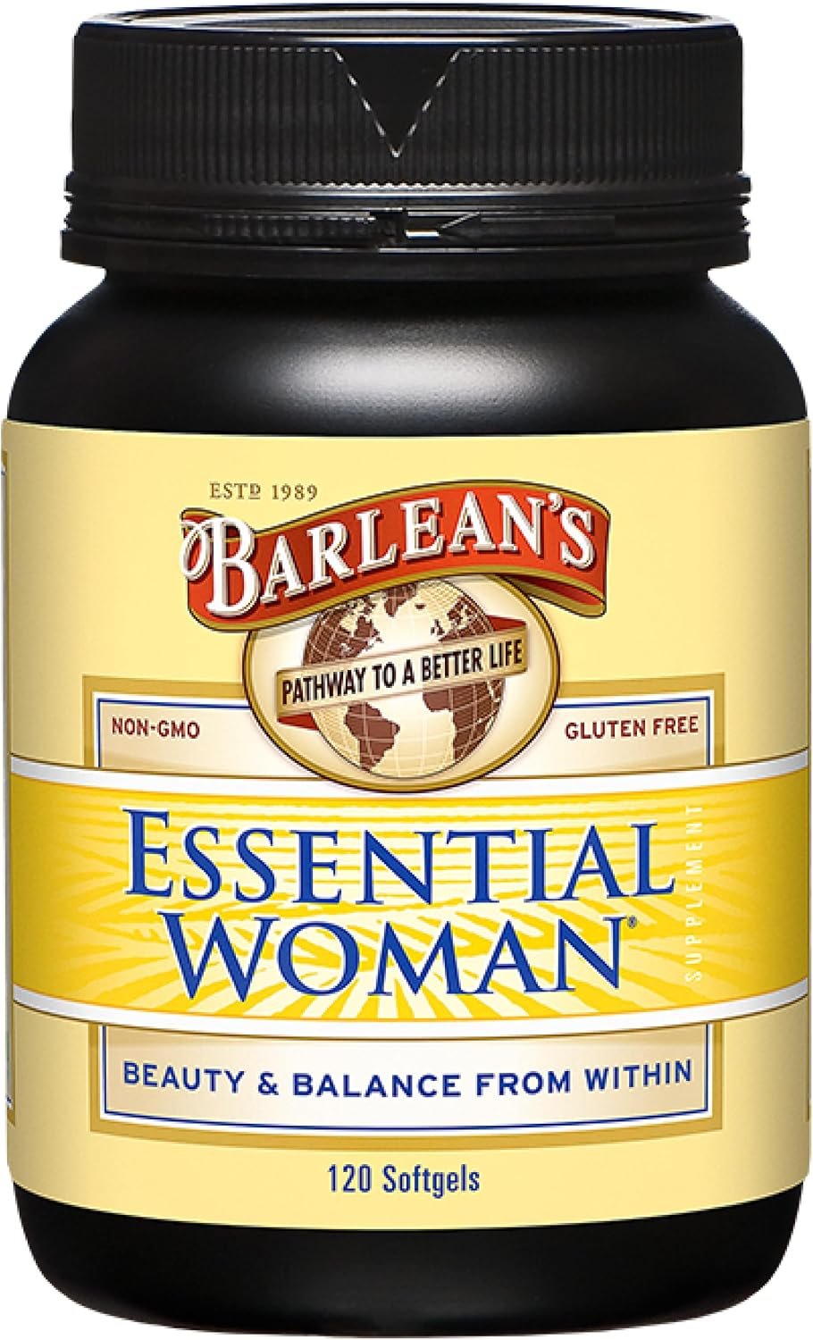 Barlean’s Organic Oils Essential Woman, 120 Count Bottle