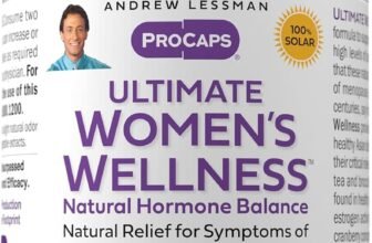 ANDREW LESSMAN Ultimate Women’s Wellness 60 Capsules – Naturally Relieves Menopause Symptoms, PMS, Perimenopause with Soy Isoflavones, EGCG, Cranberry, Indole-3-Carbinol. Easy to Swallow Capsules