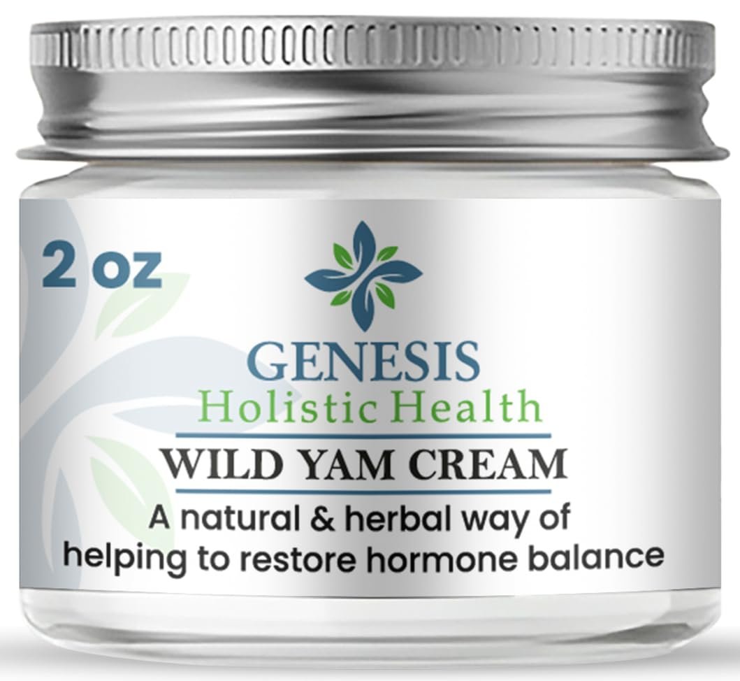 Genesis Holistic Health Wild Yam Cream for Women, Organic