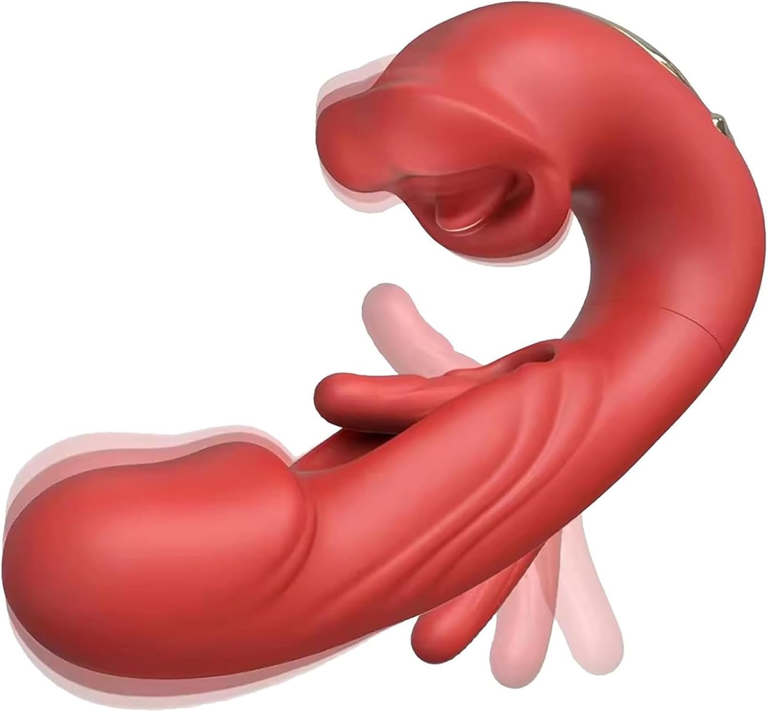 4-in-1 Pelvic Floor Activator, 2026 New Pelvic Floor Trainer, Quiet Waterproo，Red