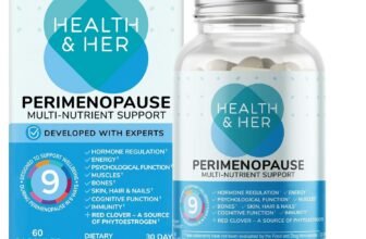 Health & Her Perimenopause Supplement, 9-in-1 Multivitamin, 30 Day Supply